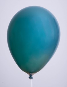 Ballons Turquoise Métal 5